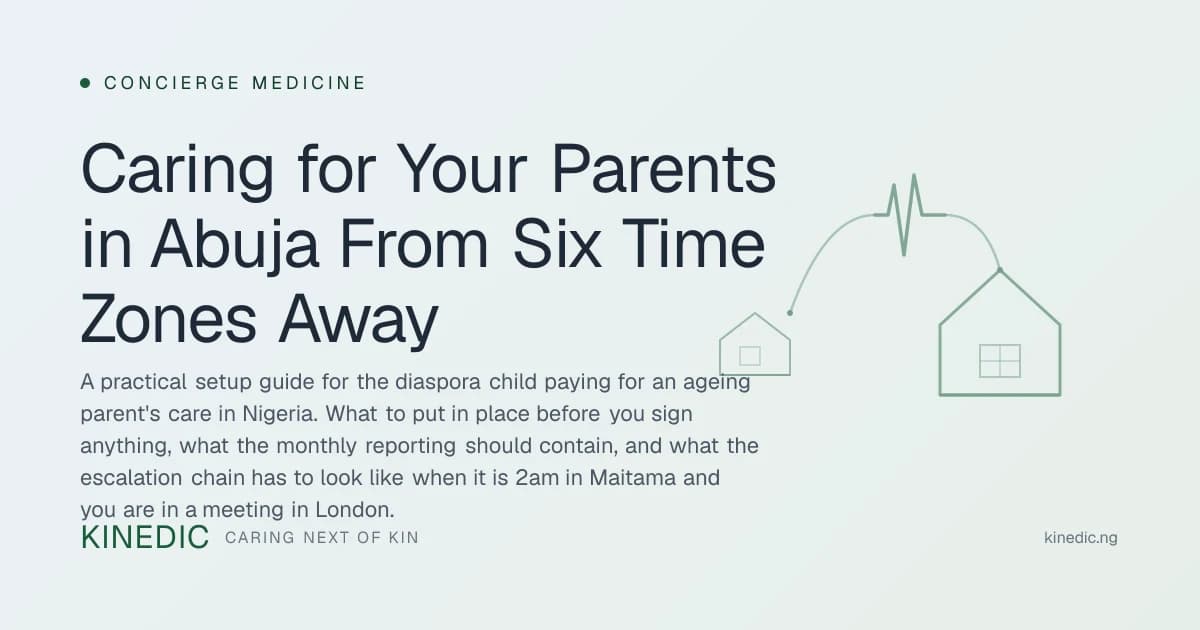 Caring for Your Parents in Abuja From Six Time Zones Away