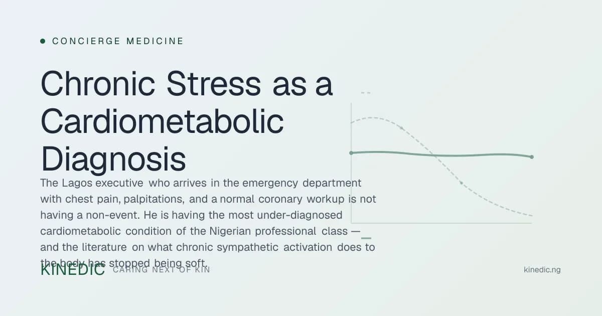 Chronic Stress as a Cardiometabolic Diagnosis
