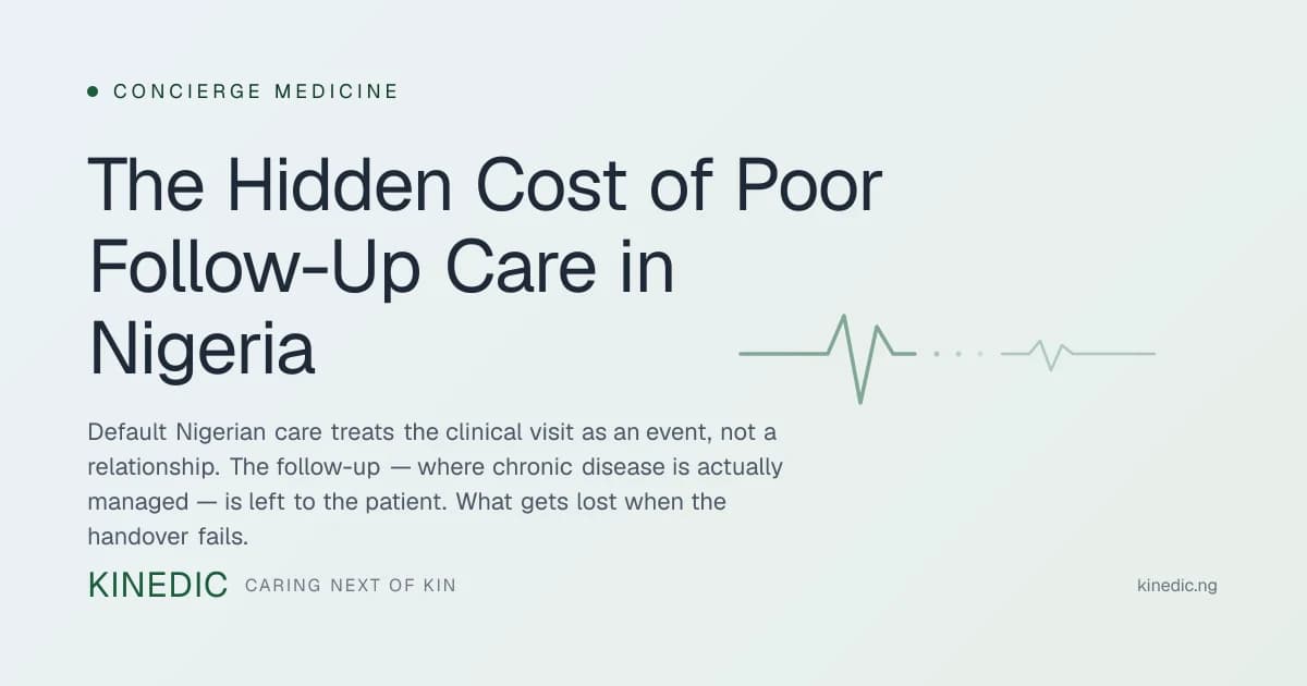 The Hidden Cost of Poor Follow-Up Care in Nigeria