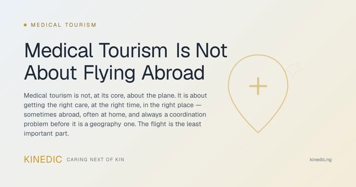 Medical Tourism Is Not About Flying Abroad