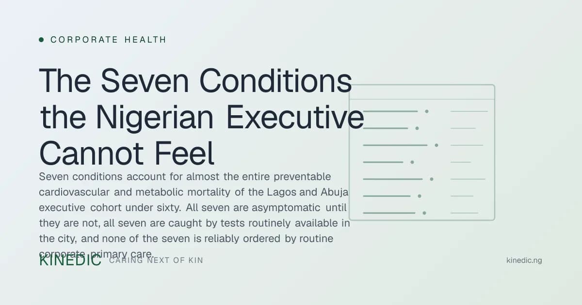 The Seven Conditions the Nigerian Executive Cannot Feel