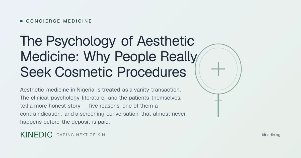 The Psychology of Aesthetic Medicine: Why People Really Seek Cosmetic Procedures