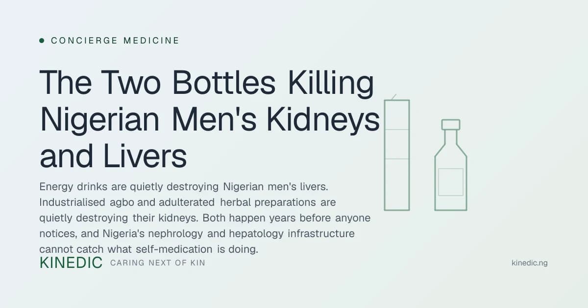 The Two Bottles Killing Nigerian Men's Kidneys and Livers