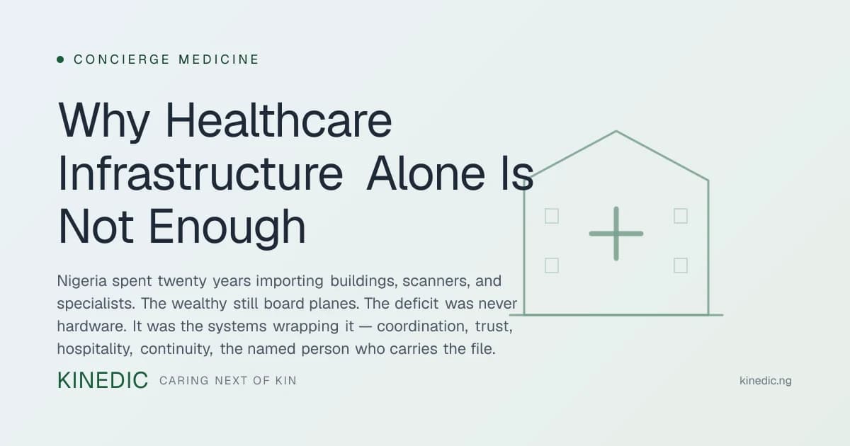 Why Healthcare Infrastructure Alone Is Not Enough