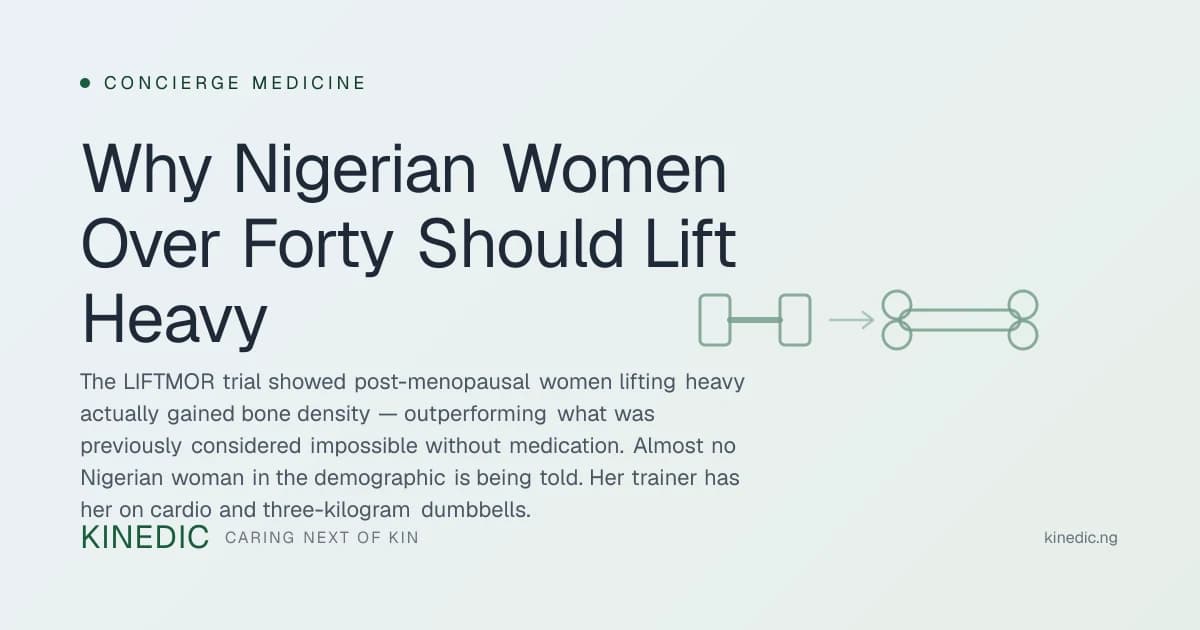 Why Nigerian Women Over Forty Should Lift Heavy